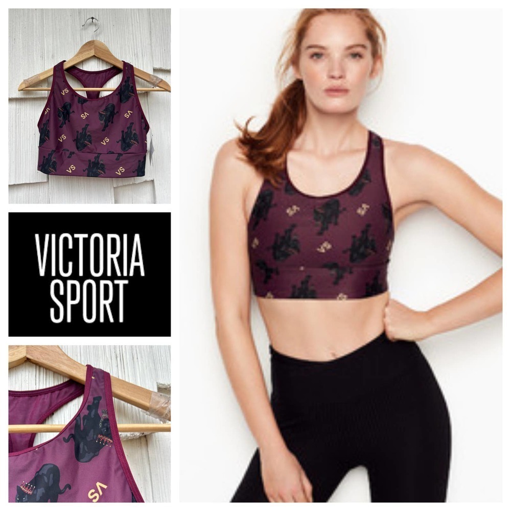 Victoria Sport VS PINK Panther Crown Sport Bra Medium‎